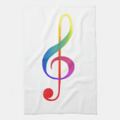 verfkleuren voor regenboog theedoek (Verticaal)
