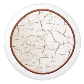 Verfknop in de rack keramische knop (Voorkant)