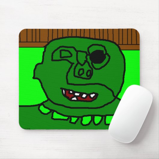 Verfkopie Muismat (Met muis)