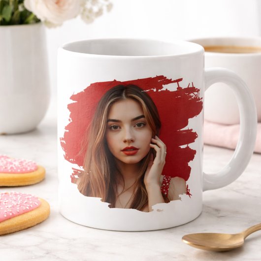 Verfkwast Foto Koffiemok