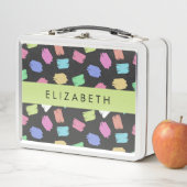 verfkwast, kleurrijke penseelstreken, Jouw naam (In situ)