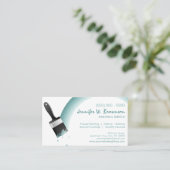 Verfkwast Tool Visitekaartje (Staand voorkant)