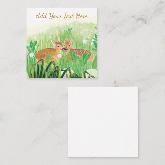 Verflakkeringen in Tall Grass Notitiekaartje (Voorkant / Achterkant)