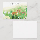 Verflakkeringen in Tall Grass  Notitiekaartje (Voorkant / Achterkant)