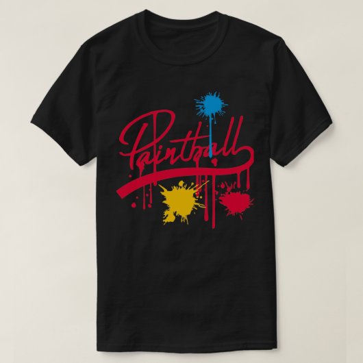 verflex graffiti spray pintball speelclub t-shirt (Design voorkant)