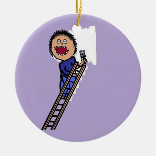 verfmuur keramisch ornament (Voorkant)