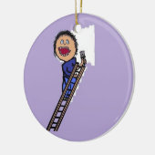 verfmuur keramisch ornament (Links)