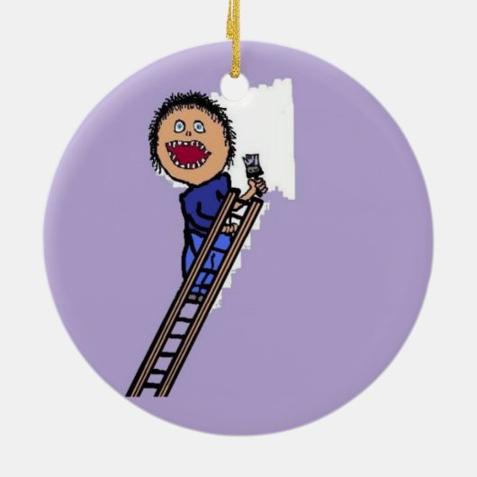 verfmuur keramisch ornament (Achterkant)