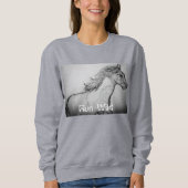 Verfpaarden Galloping run wild Trui (Voorkant)