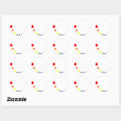verfpallet ronde sticker (Vel)
