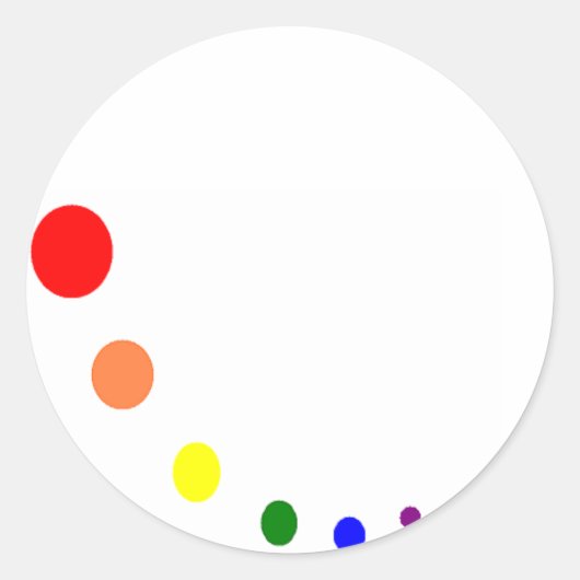 verfpallet ronde sticker (Voorkant)
