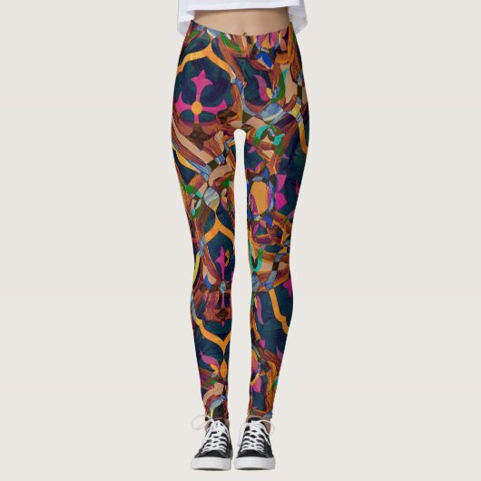 Verfpartij Leggings (Voorkant)