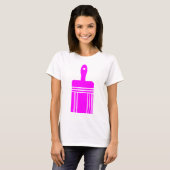 Verfpenseel 02 t-shirt (Voorkant volledig)