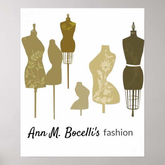 Verfraai je kraftnaaibaan  Mannequin Poster (Voorkant)