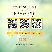 Verfraai uw winkel met onze op maat gemaakte bedri raamsticker (Vel 3)