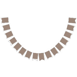 Verfraai uw woonkamerstijl met een bruine  vlaggetjes