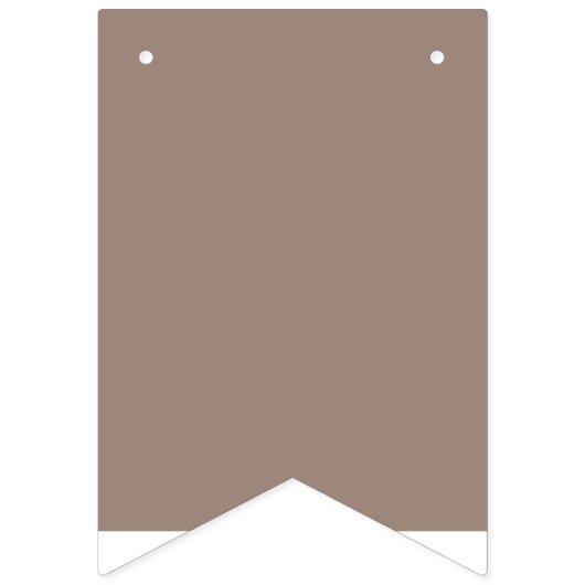 Verfraai uw woonkamerstijl met een bruine vlaggetjes (Tweede vlag)