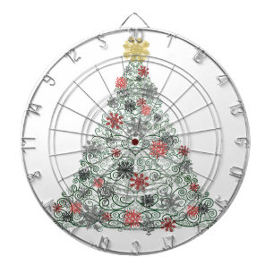 Verfraaide de Boom van Swirly Dartbord