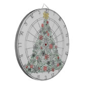 Verfraaide de Boom van Swirly Dartbord (Voorkant Links)
