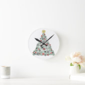 Verfraaide de Boom van Swirly Ronde Klok (Huis)