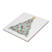 Verfraaide de Boom van Swirly Tegeltje (Zijkant)