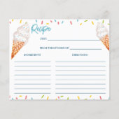 Verfraaide ijscrème vrijgezellenfeest Receptenkaar (Voorkant)