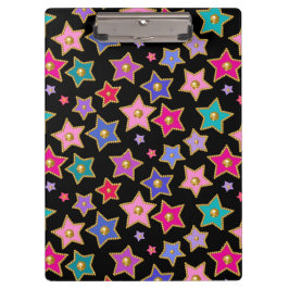 VERFRAAIDE kleine sterren Klembord