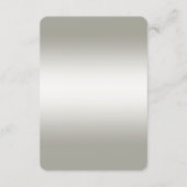 Verfraaien Gold Blue Stone Detail Enclosure Kaart (Achterkant)