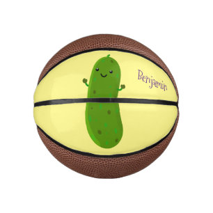 Verfris de gelukkige illustratie van de cartoon pi basketbal