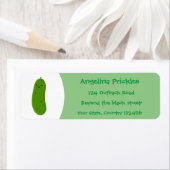 Verfris de gelukkige illustratie van de cartoon pi etiket (Insitu)