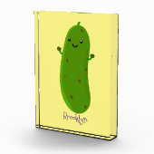 Verfris de gelukkige illustratie van de cartoon pi fotoblokken (Rechts)