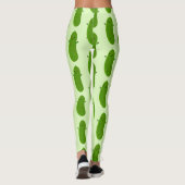 Verfris de gelukkige illustratie van de cartoon pi leggings (Achterkant)