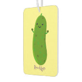 Verfris de gelukkige illustratie van de cartoon pi luchtverfrisser (Links)