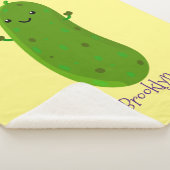 Verfris de gelukkige illustratie van de cartoon pi sherpa deken (3/4)