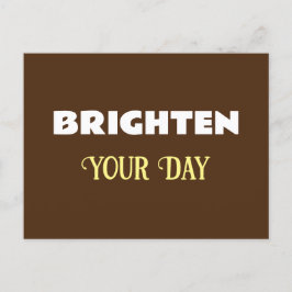 Verfris je dag briefkaart