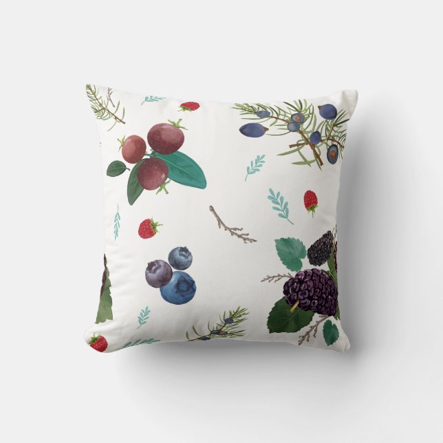 Verfris uw inrichting met Fruit Pattern Kussen (Voorkant)