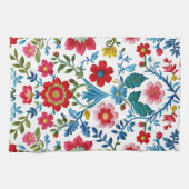 Verfris uw keuken - Schattigee bloemen Theedoek (Horizontaal)