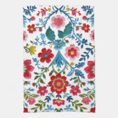 Verfris uw keuken - Schattigee bloemen Theedoek (Verticaal)