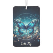 Verfris uw rit met Grace: Vlieg als een vlinder Luchtverfrisser (Achterkant)