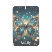 Verfris uw rit op de weg: Vlieg als een vlinder Luchtverfrisser (Voorkant)