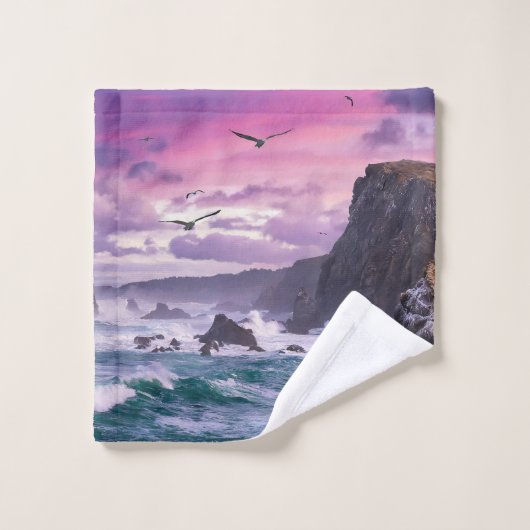 Verfris uw ruimte met een op de kust geïnspireerde bad handdoek (Wasdoekje)
