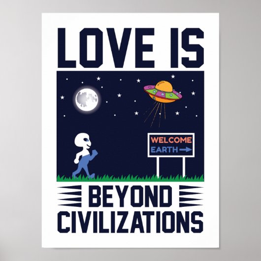 Verfrissend liefde thema ontwerp met schattige ali poster (Voorkant)