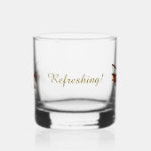 Verfrissend! Rode Biplane Drinkware Set Whisky Glas (Links)