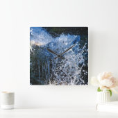 Verfrissend verschillende waterval vierkante klok (Huis)