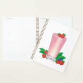 Verfrissende Berry Smoothie Roze Drink Planner (Display)