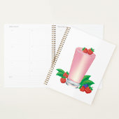 Verfrissende Berry Smoothie Roze Drink Planner