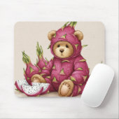 Verfrissende drakenfruit van Natasha Us Muismat (Met muis)