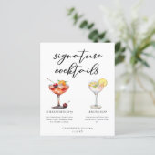 Verfrissende Fruit Signature Cocktails Wedding Men (Staand voorkant)