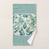 Verfrissende Groene Bladeren Bad Handdoek (Handdoek)
