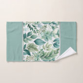 Verfrissende Groene Bladeren Bad Handdoek (Handdoek)